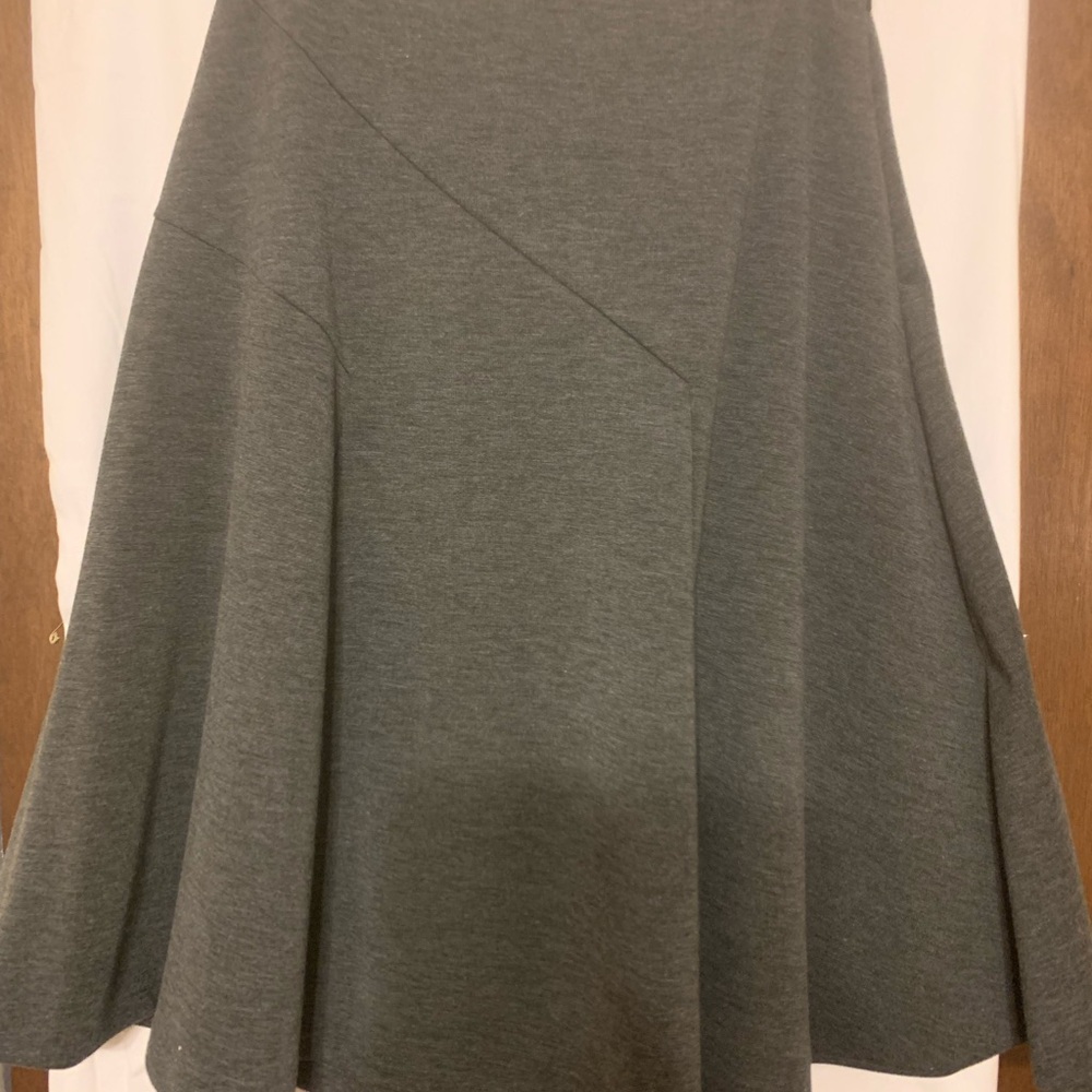 Max Studio Charcoal Asymmetrical Skirt